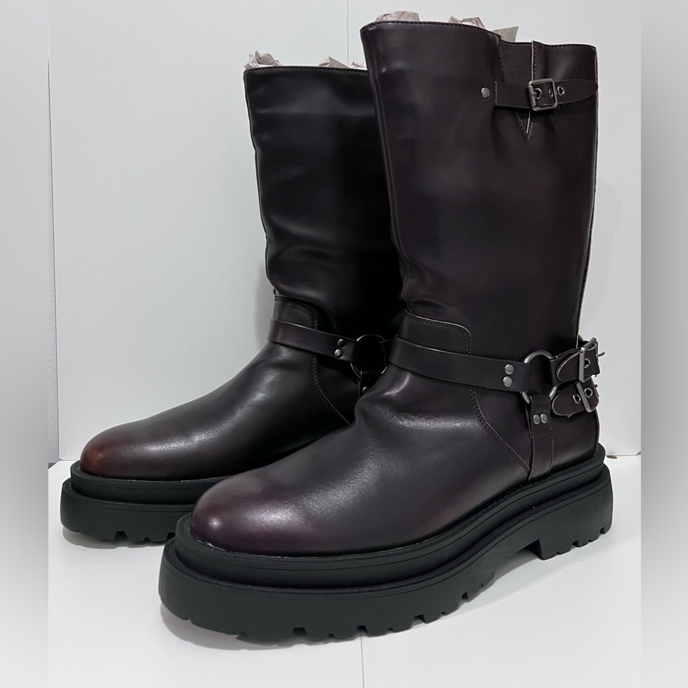 ASOS Chunky Biker Boots